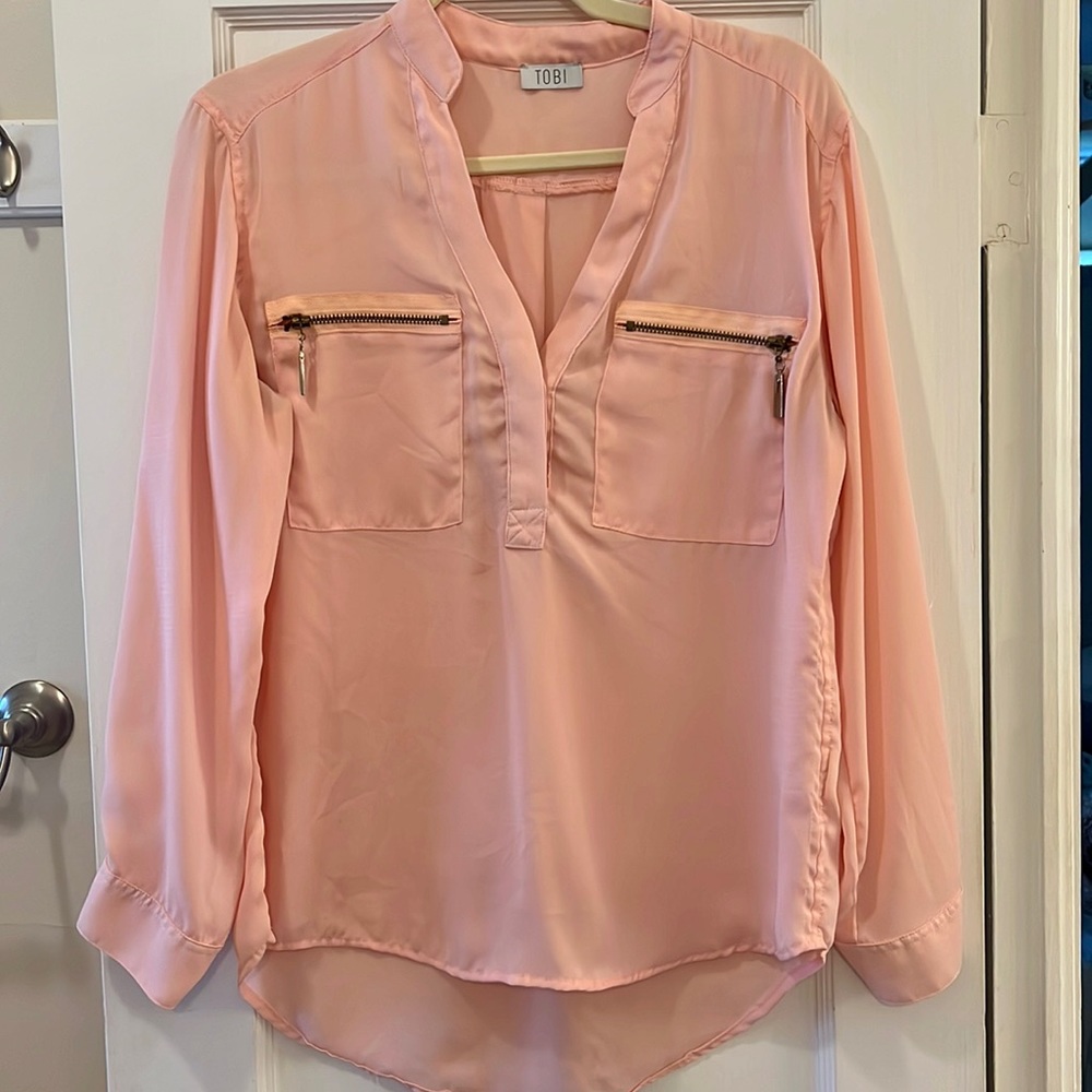 Tobi long sleeve top size small